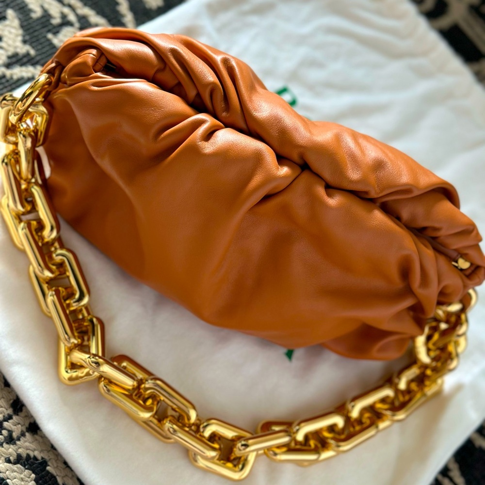 Bottega Veneta big chain bag.